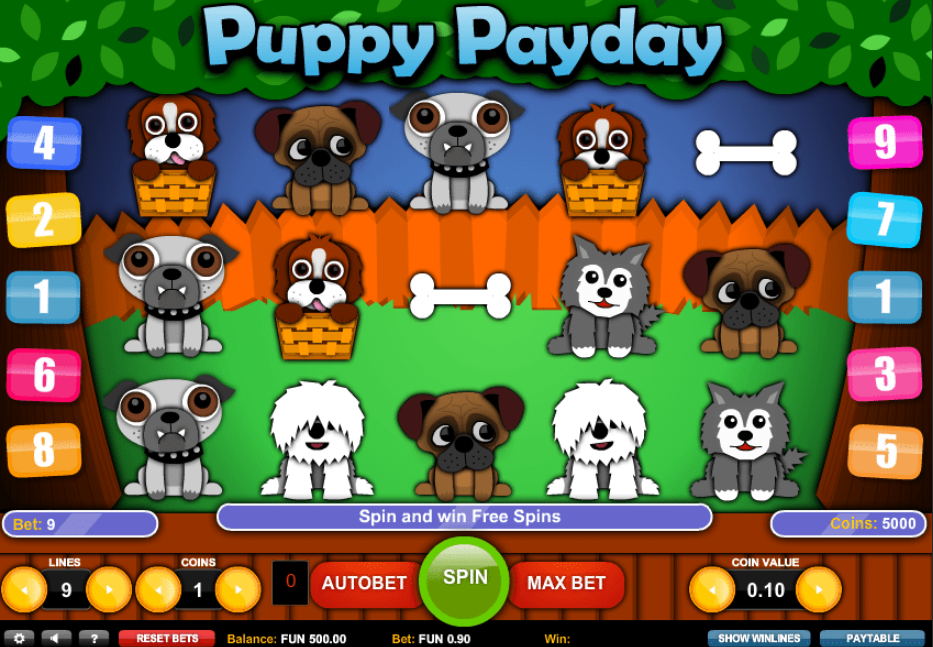 Игровой автомат Puppy Payday для ярких побед