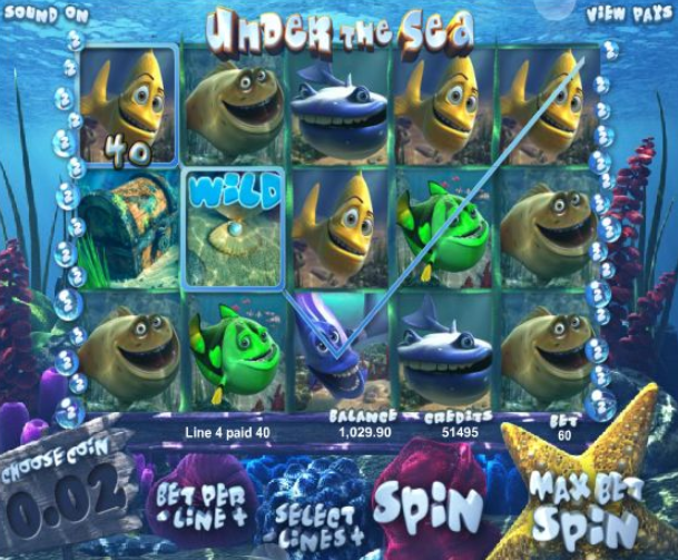 Under the Sea - игровой автомат Betsoft