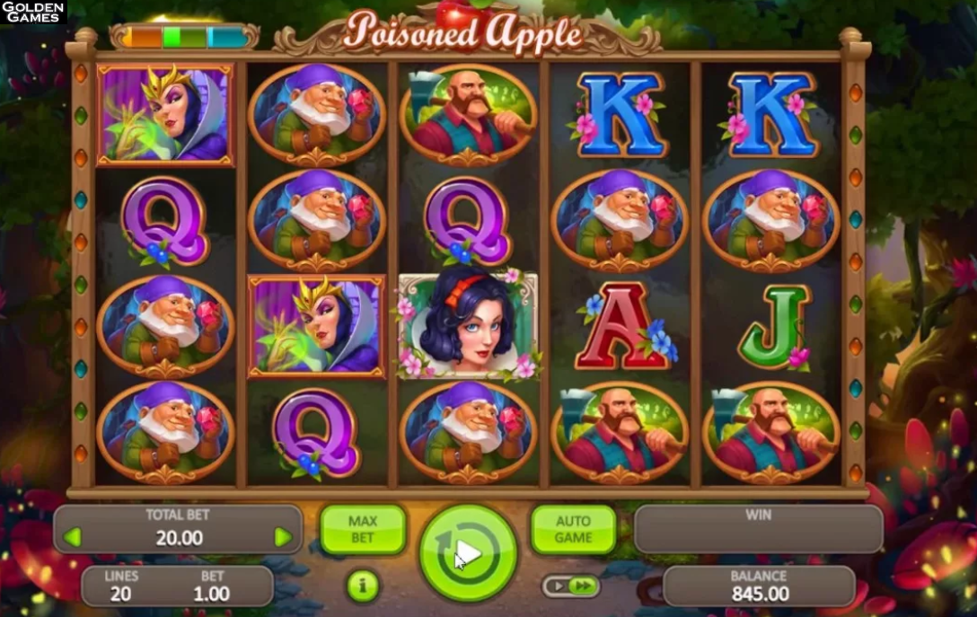 Игровой автомат Poisoned Apple на деньги
